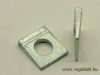 Alátét M12 ék alakú, DIN 435 horganyzott, 26x30x3/6,2mm, melegen hengerelt profilokhoz Alátét M12 ék alakú, DIN 435 horganyzott, 26x30x3/6,2mm, melegen hengerelt profilokhoz
