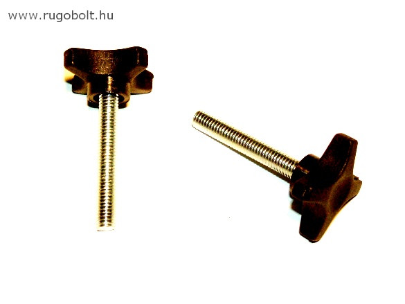 Műanyagfejű csavar (rombusz) - M8 x 30 mm