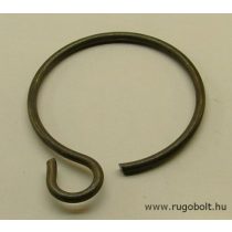 Biztosító gyűrű - 3x54 mm - gyűrű füllel - natúr