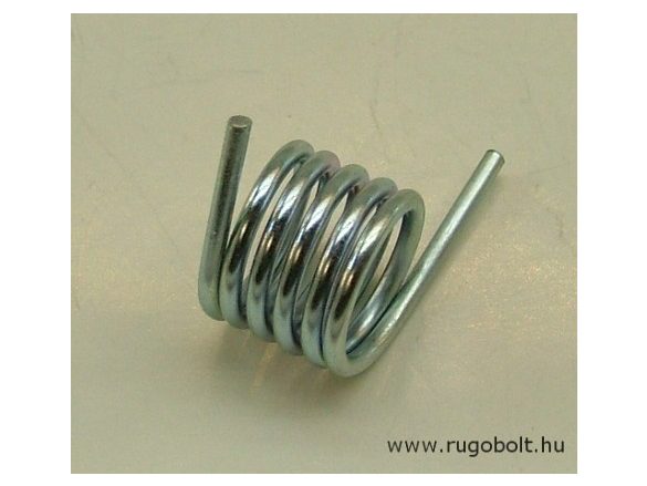 Feszítőrugó csapdához - 2,0x18x13 mm - horganyzott