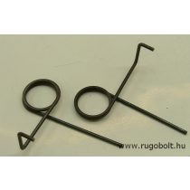 Feszítőrugó - 2,5x27x5,0 mm - (balos) - natúr