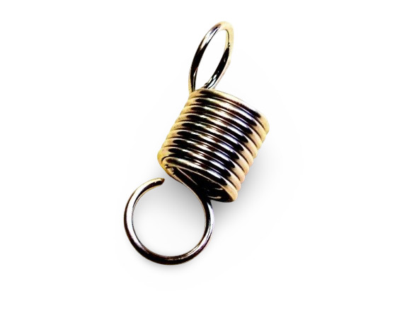 Heverő bútorrugó - 1,2x11x14 mm - A.30 - horganyzott - R: 1,952 N/mm - max.elmozdulás: 25 mm