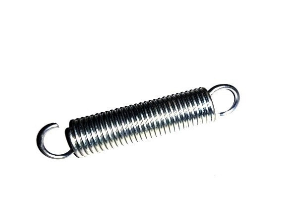 Húzórugó - 1,5x12x43 mm - A.63 - horganyzott - R: 1,536 N/mm - max.elmozdulás: 55 mm