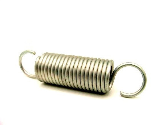 Húzórugó - 2,0x17x40 mm - A.70 - horganyzott Rugóállandó:2,4 N/mm max.rugóút:65 mm, itt az erő:157 N