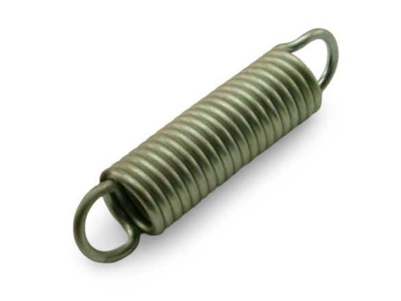 Húzórugó - 2,5x17,5x53 mm - A.73 - horganyzott - R: 5,6 N/mm - max.elmozdulás: 44 mm, ahol az erő: 305 N