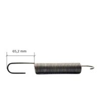   Húzórugó - 3,2x24,8x106 mm - A.196 natúr - aszimmetrikus fülek 90 fokban