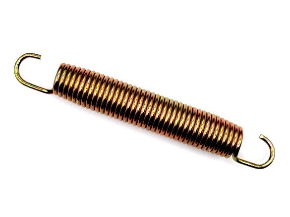 Gumiasztal (trambulin) húzórugó - 3,2x25x125 mm - A.172 - horganyzott