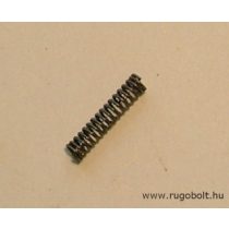 Nyomórugó - 0,5x3,3x17 mm - menetszám: 1+15+1 - natúr