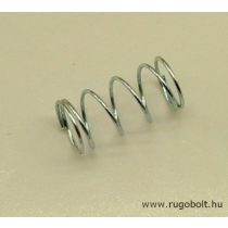 Nyomórugó - 0,5x7,0x14 mm - menetszám: 1+4+1 - horganyzott