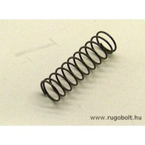 Nyomórugó - 0,6x8,0x26 mm - menetszám: 1+9+1 - natúr 