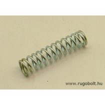 Nyomórugó - 1,0x8,0x34 mm - menetszám: 1+12+1 - horganyzott