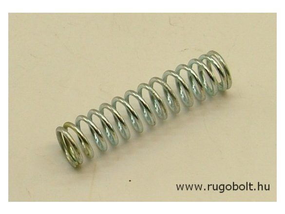 Nyomórugó - 1,0x8,0x34 mm - menetszám: 1+12+1 - horganyzott