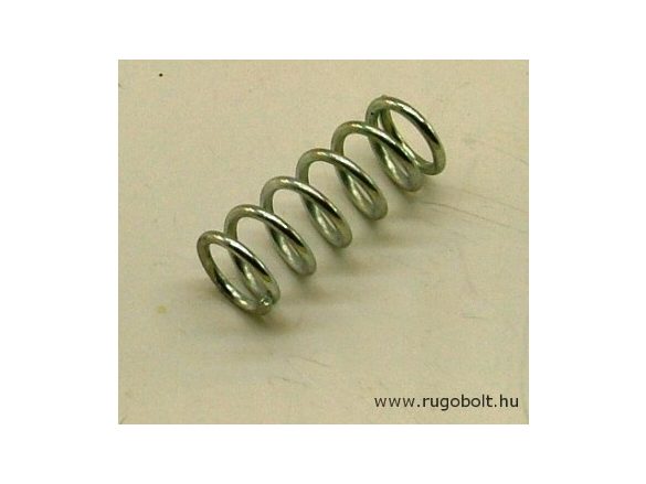 Nyomórugó - 1,3x10x26 mm - menetszám: 1+4,5+1 - horganyzott