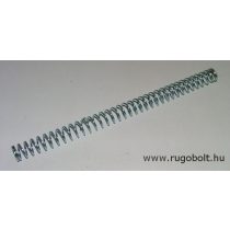 Nyomórugó - 1,5x15x220 mm - menetszám: 1+35+1 - horganyzott 