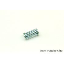 Nyomórugó - 2,0x10x21 mm - menetszám: 1+5+1 - horganyzott