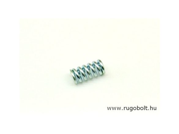 Nyomórugó - 2,0x10x21 mm - menetszám: 1+5+1 - horganyzott