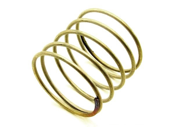 Nyomórugó - 2,2x42x38 mm - menetszám: 1+3,5+1 - rozsdamentes (inox)