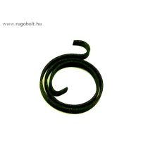   Zárcímkébe építhető kilincs emelő zárrugó - 1,2x3,0 mm (anyagvastagság - szélesség) - külső átmérő:32 mm - natúr