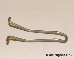 Feszítőrugó körömvágó ollóhoz - 1,2x9,5x30 mm - rozsdamentes (inox)