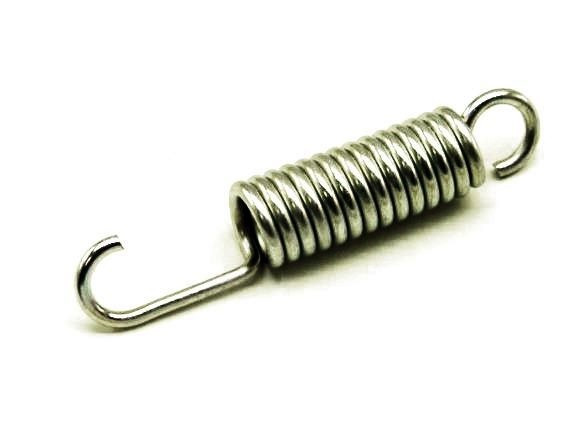 Húzórugó - 2,5x14x36 mm - A.70 - horganyzott - R: 18,69 N/mm - max.elmozdulás: 16 mm, ahol az erő: 305 N
