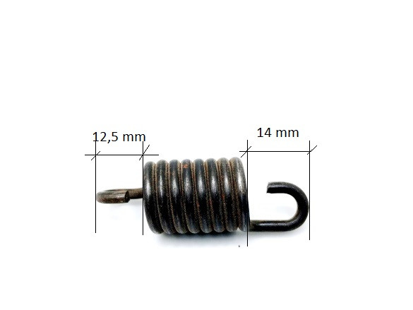 Húzórugó - 2,5x15x21 mm - A.40 - natúr